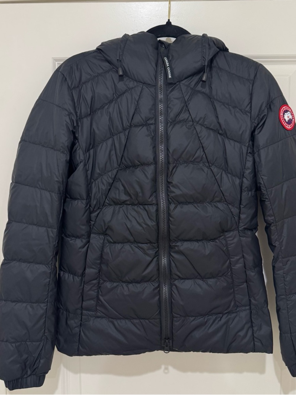 Canada Goose Women's Abbott Hoody Jacket Black Small - Picture 3 of 8